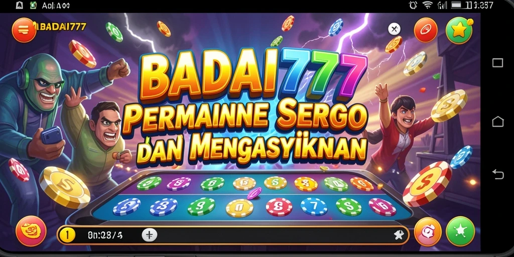 Tampilan gameplay Bingo yang menarik di BADAI777.