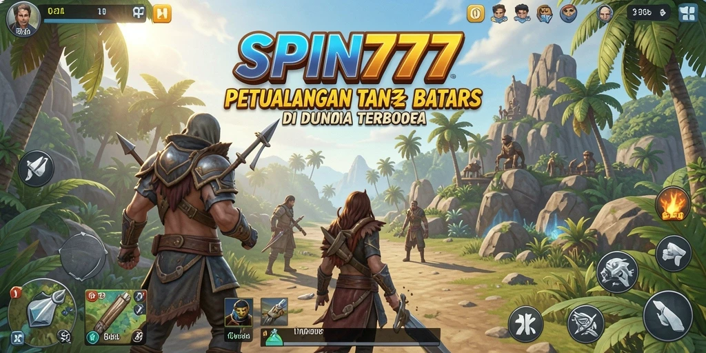 Tangkapan layar SPIN777 menampilkan gameplay di dunia terbuka yang luas dan menarik.
