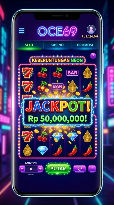Tampilan antarmuka oce69 yang intuitif dan mudah digunakan.
